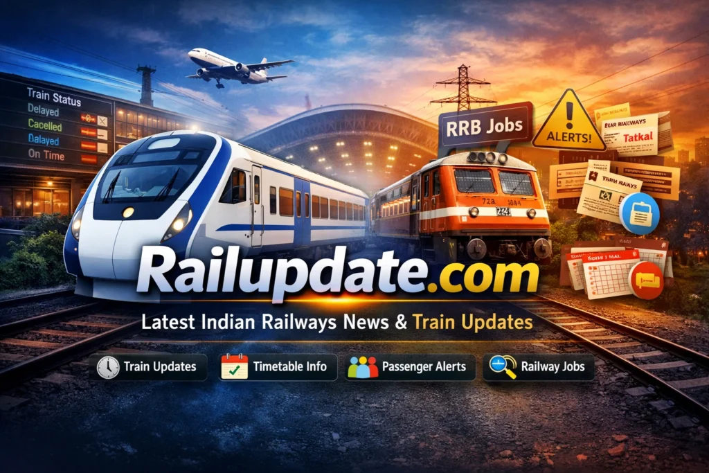 Latest Indian Railways News, Train Updates & Jobs