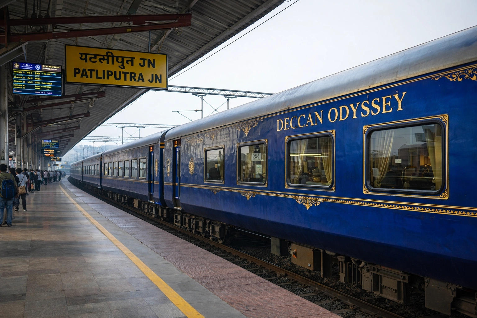 Deccan Odyssey Luxury Train will Pass Through Bihar: Patliputra Arrival Details